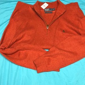 NWT Ralph Lauren’s zip up sweater